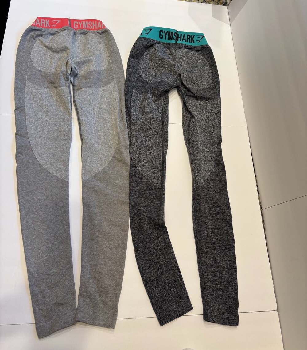 Gymshark Dry Flex Two-Tone Athletic Leggings (XS) set - Picture 7 of 7